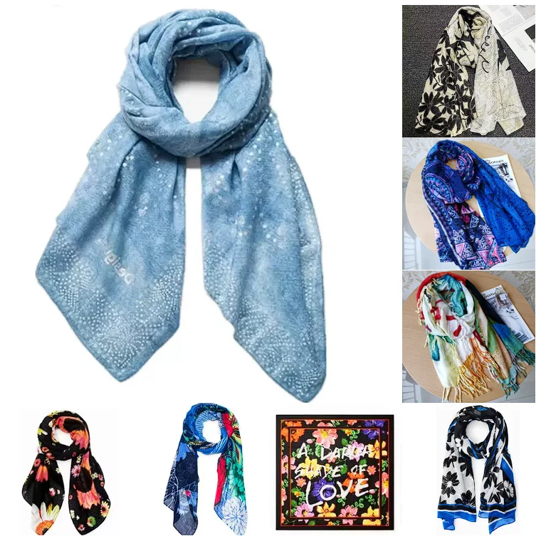 Original Spanish Foreign Trade Bohemian Style Beach Towels with Multiple Printed Designs, Trendy Shawls for Sunshade and Warmth