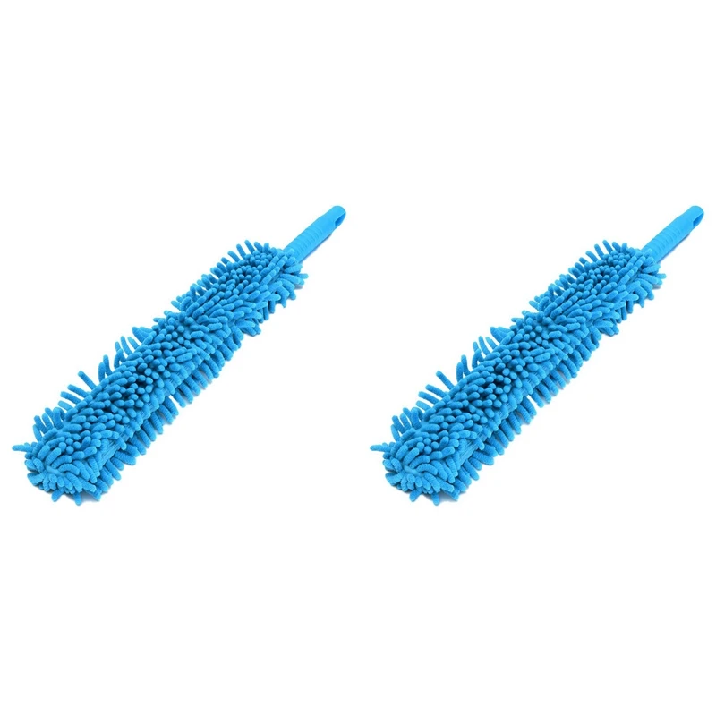 

2X Car Wash Brush Flexible 16 Inch Long Superfine Fiber Alloy Wheel Cleaner