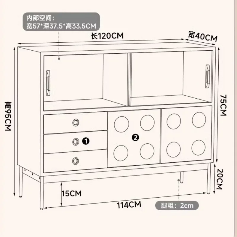 Locker storage cabinet light luxury