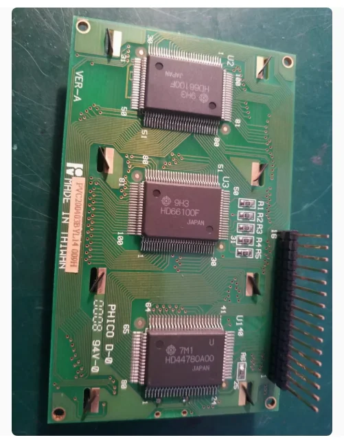 Layar LCD Baru untuk PVC200403BYL14 PVC200403BYL14032H PHICO D-0 94V-0