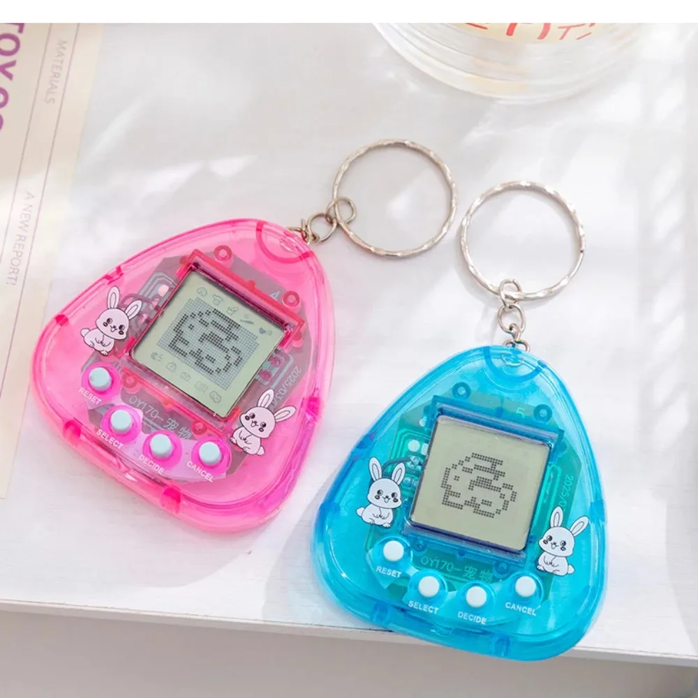 สัตว์เลี้ยงอิเล็กทรอนิกส์โปร่งใส 1 ชิ้น ย้อนยุค 168 ตัวในหนึ่งเดียว ของเล่นดิจิทัลเสมือนจริง ย้อนยุค สนุกสนาน ของเล่นพิกเซล สนุกๆ