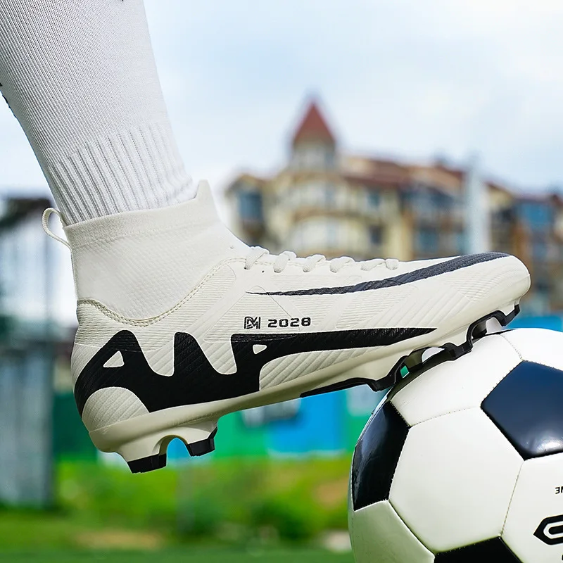 Zapatos de fútbol ligeros y versátiles a la moda para niños, adolescentes y adultos, zapatos deportivos de entrenamiento, interior de malla transpirable