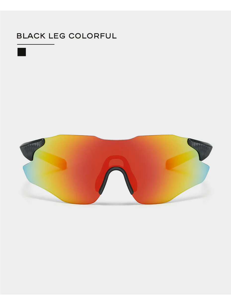 Caponi Verfärbungs-Sportsonnenbrille für Männer und Frauen, Fahrrad-, Fahr- und Angelbrille, 100% UV-Schutz, TR90-Rahmen – Detail 22