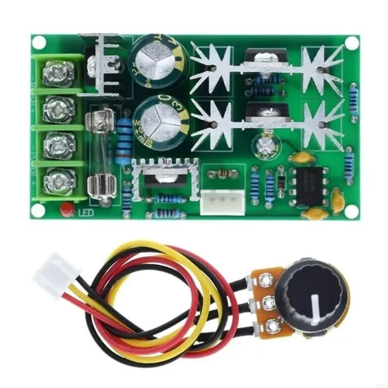 

PWM Electronic Governor for Motors Offering Overcurrent Protections and 1200W Power Output D5QC