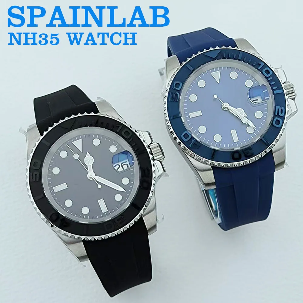 Spainlab Personalized Customized Watch NH35 Men's Stainless Steel Watch