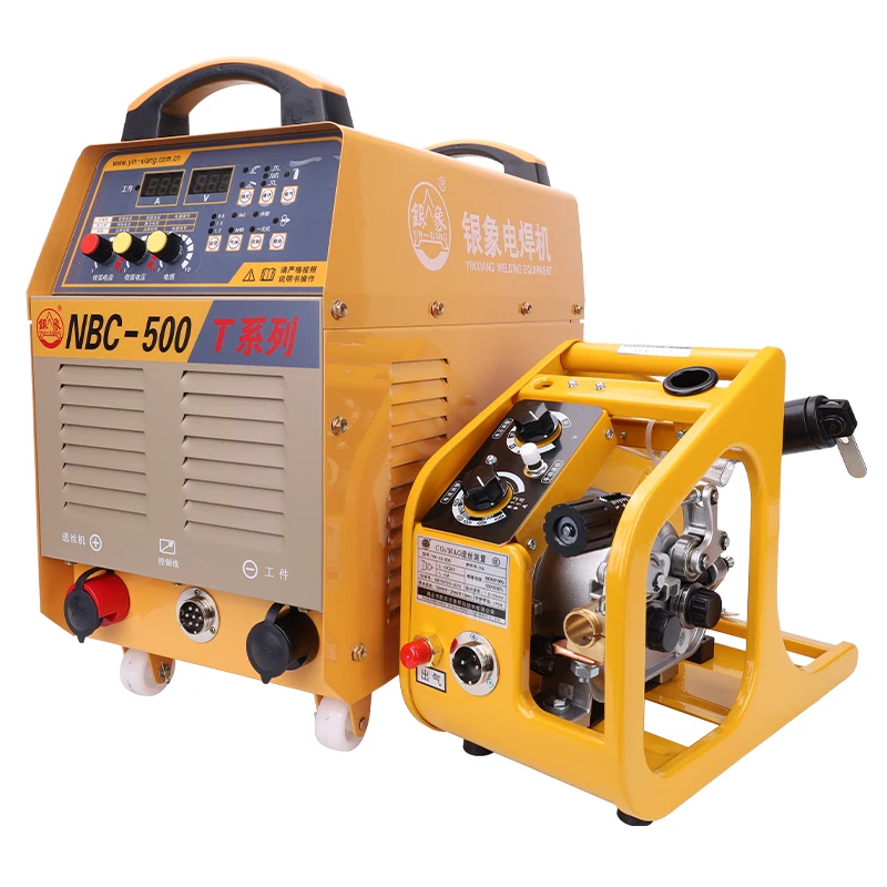 Portable DC Low Splash Technology2-in-1 Smart Split-Type MMA Welder 500A Industrial   Welding Machine Dual-Drive