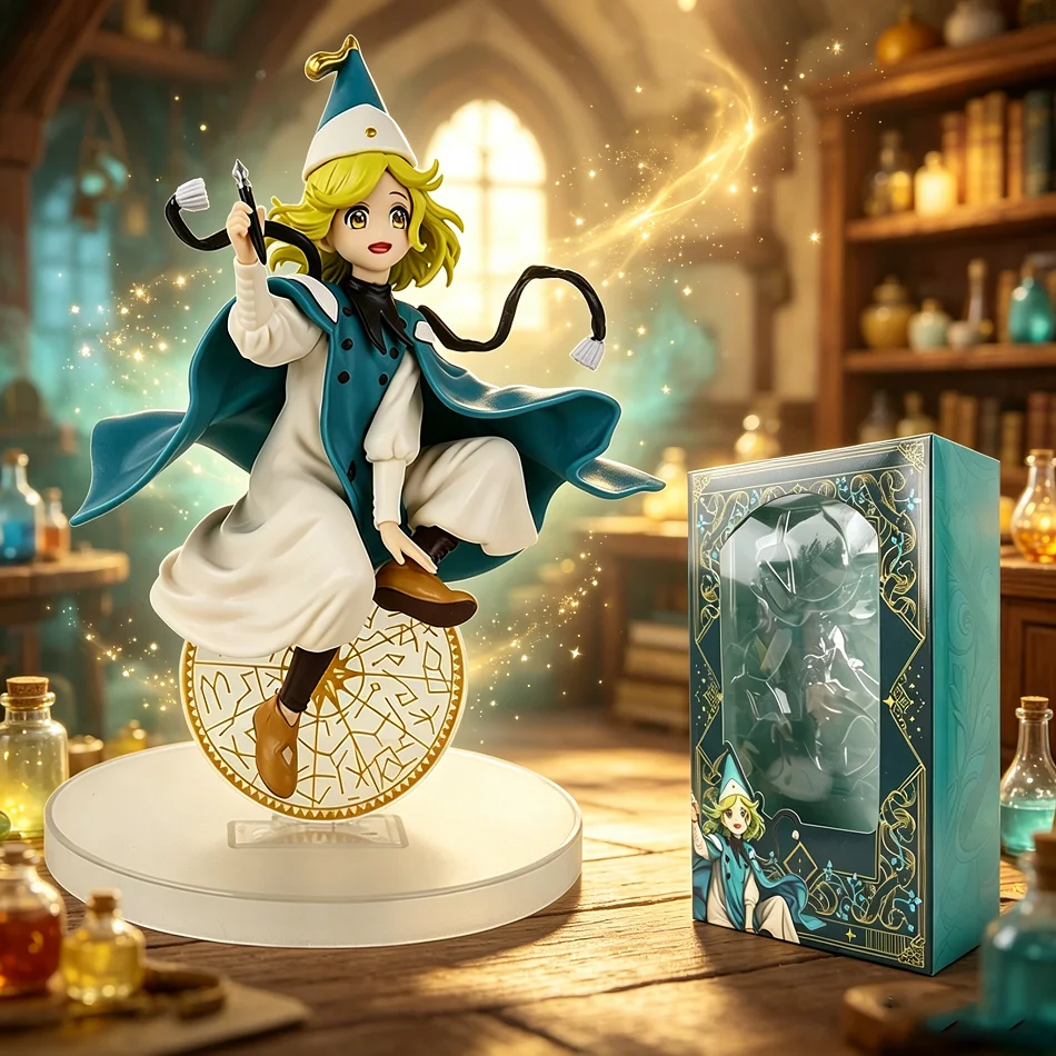 16cm Anime Witch Hat Atelier Anime Figure Coco Magical Girl Collectible PVC Model Toys Statue Ornament Birthday Christmas Gifts