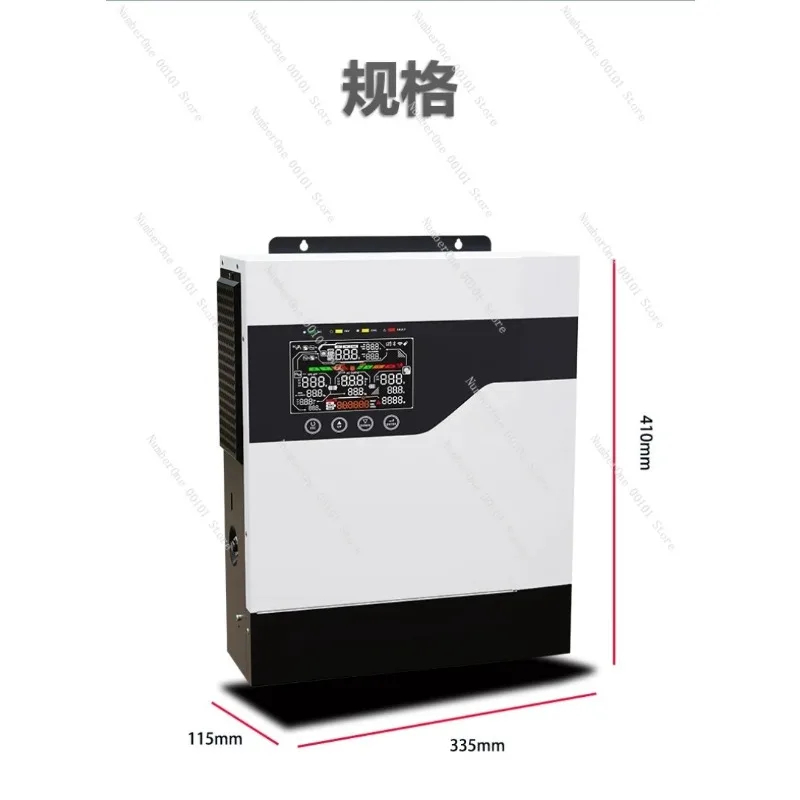 All-in-one Solar Inverter Transformer Photovoltaic Power Inverter 1.2/3.6/6.5/12KW Off Grid PV Power Supply