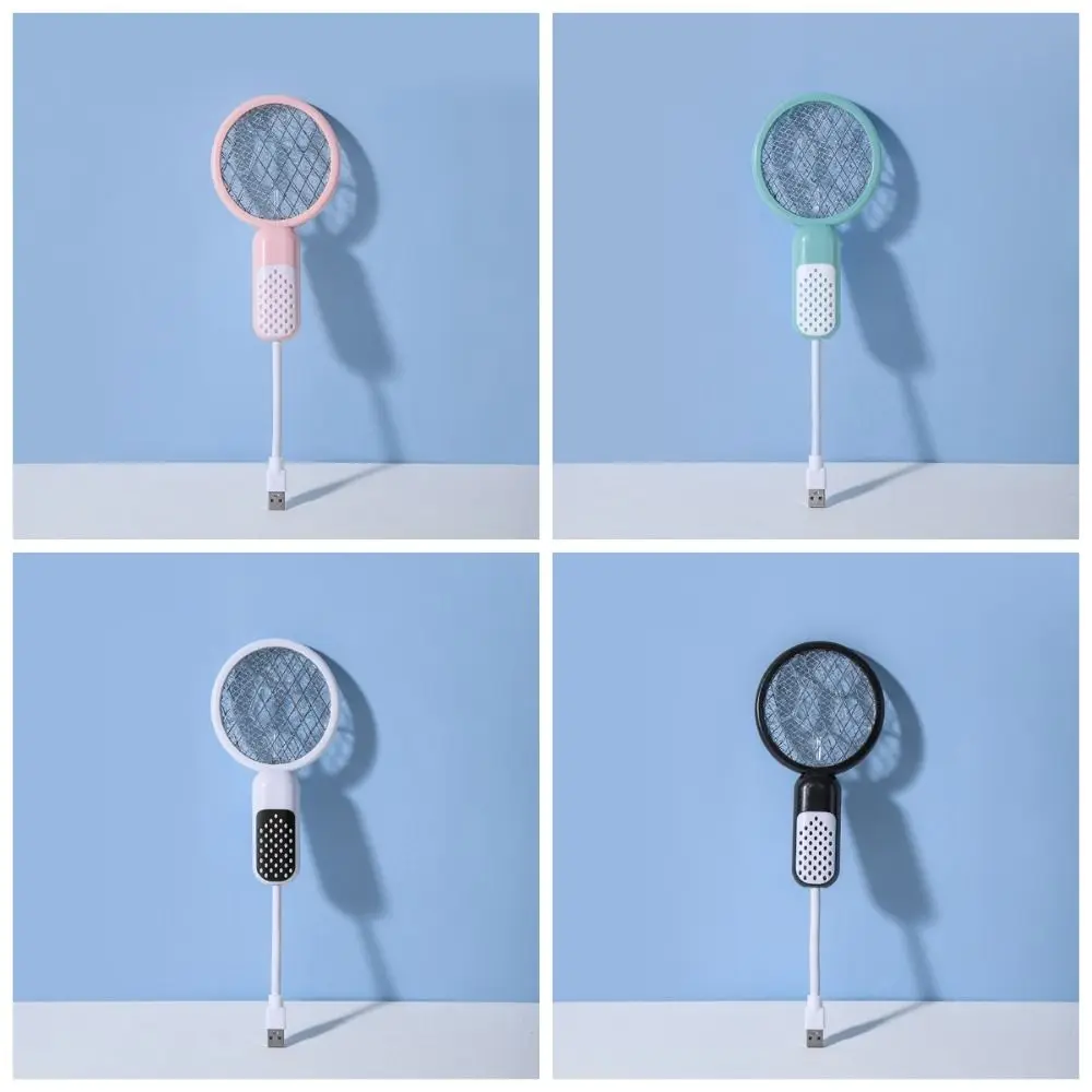 Mini USB Mosquito Swatter UV Light Security Net Insect Racket Portable Simple Physical Mosquito Trap Racket Household - Image 4