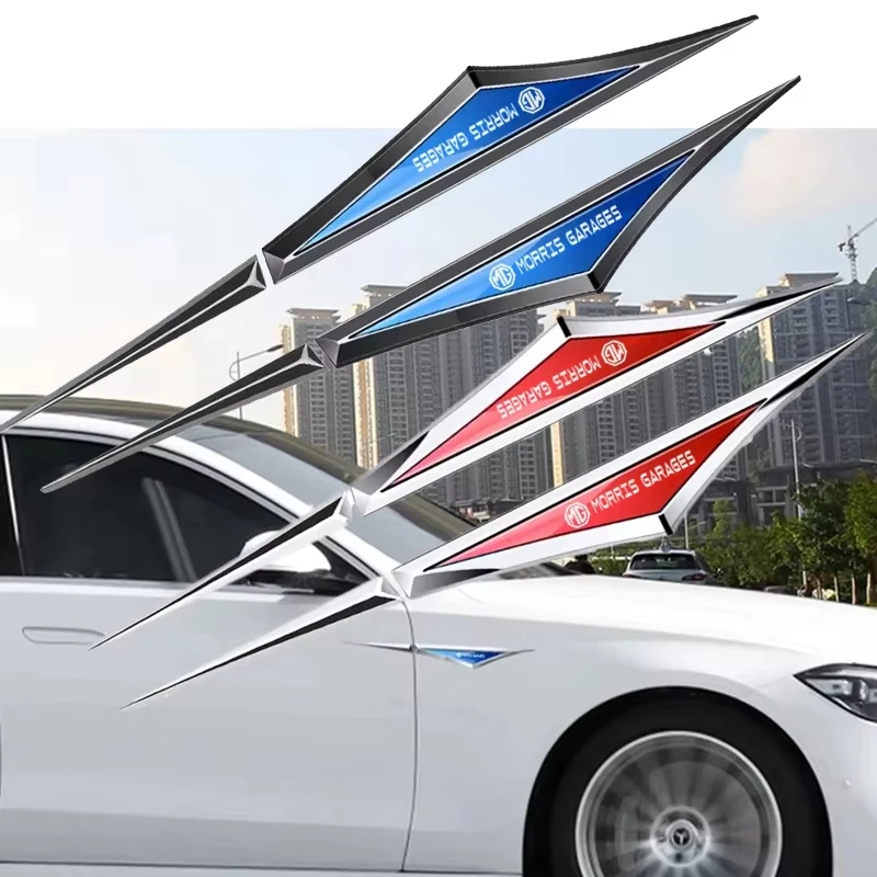 Car Fender Side Body Sticker Self‑Adhesive Waterproof Exterior Decor Trim For MG ZS MG4 EV MG HS MG3 MG5 EV Marvel R