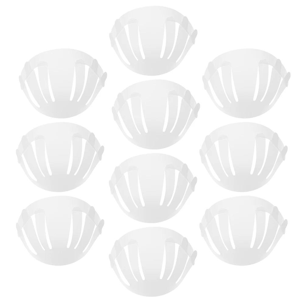 

10 Pcs Hat Liner Baseball Cap Insert Support Stand Inner Holder Peaked Rack For Display Store Use Hat Accessories