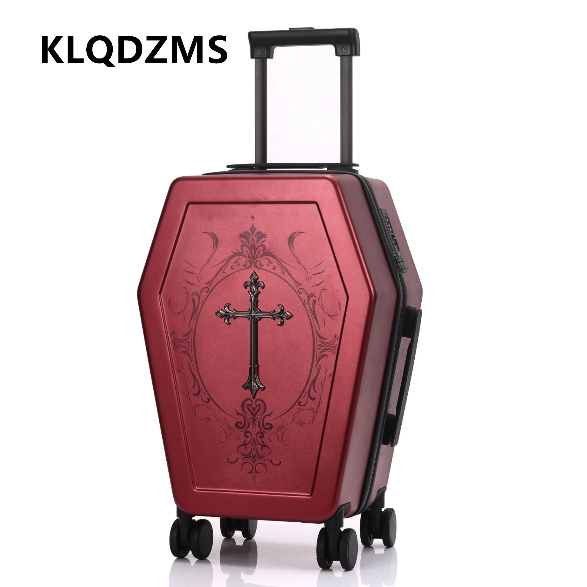 KLQDZMS 20-Zoll-24-Zoll-Koffer, Trolley-Typ, Reisetasche, große Kapazität, Trolley-Koffer, Herren-ABS+PC-Boardingbox, Damen-Kabinengepäck