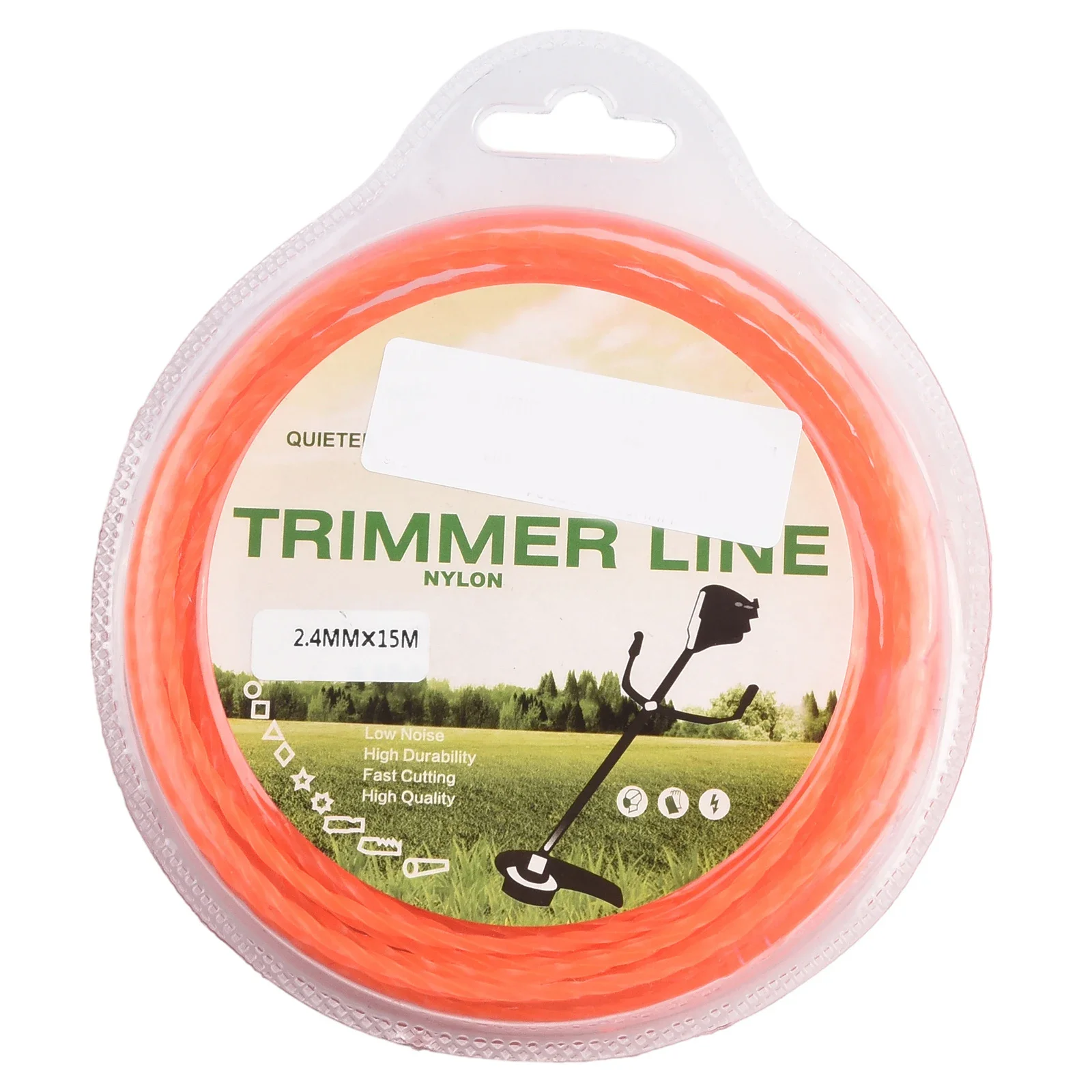 String Line For FOR Ego Power+ AL2450S 0.095 Inch Diameter Twisted Design For FOR Ego 15 In Trimmer STA1500 MST1501 MHC1502