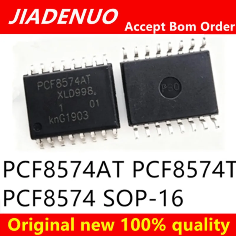 (10piece) 100% New PCF8574T  PCF8574AT  PCF8574 SOP-16