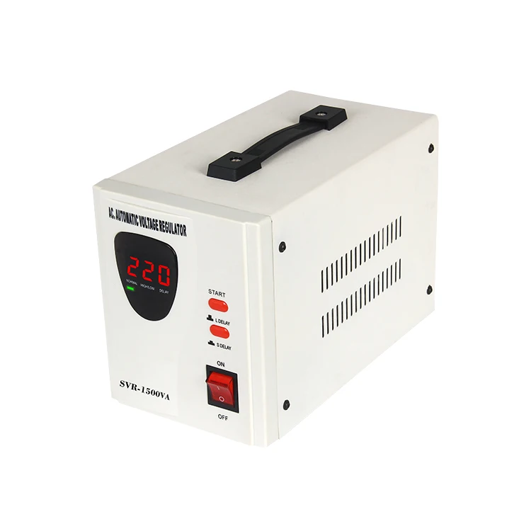 

All kinds of voltage regulators for household appliances SVR-1.5KVA.
