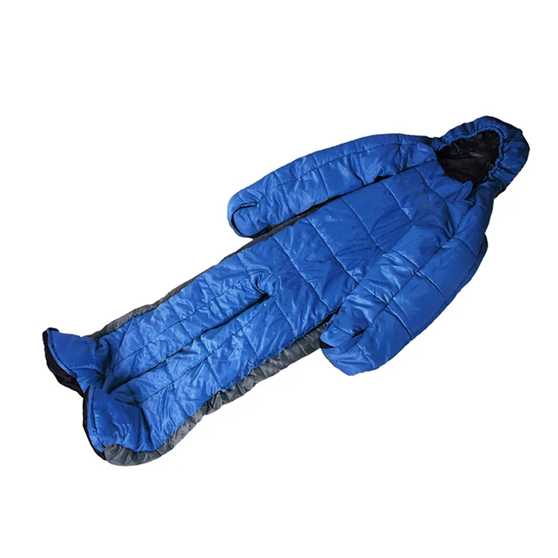 Humanoid  Human Sleeping Bag Walking Sleeping Bag Camping Accompanying Sleeping Bag Warm Outdoor Mummy