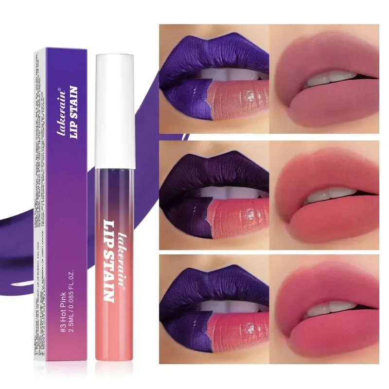 Matte Peel-off Lip Glaze Lip Stain Tattoo Dyed Lip Tint Wasserdicht Dauerhaft Tear-Off Lippenstift Make-up Kein Ausbleichen Lipgloss Kosmetik