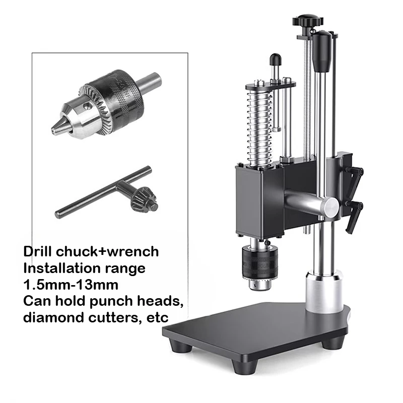 for embossing, punching, and leveling 150KG force WS-S3001Multi functional manual press - heavy-duty stamping press used