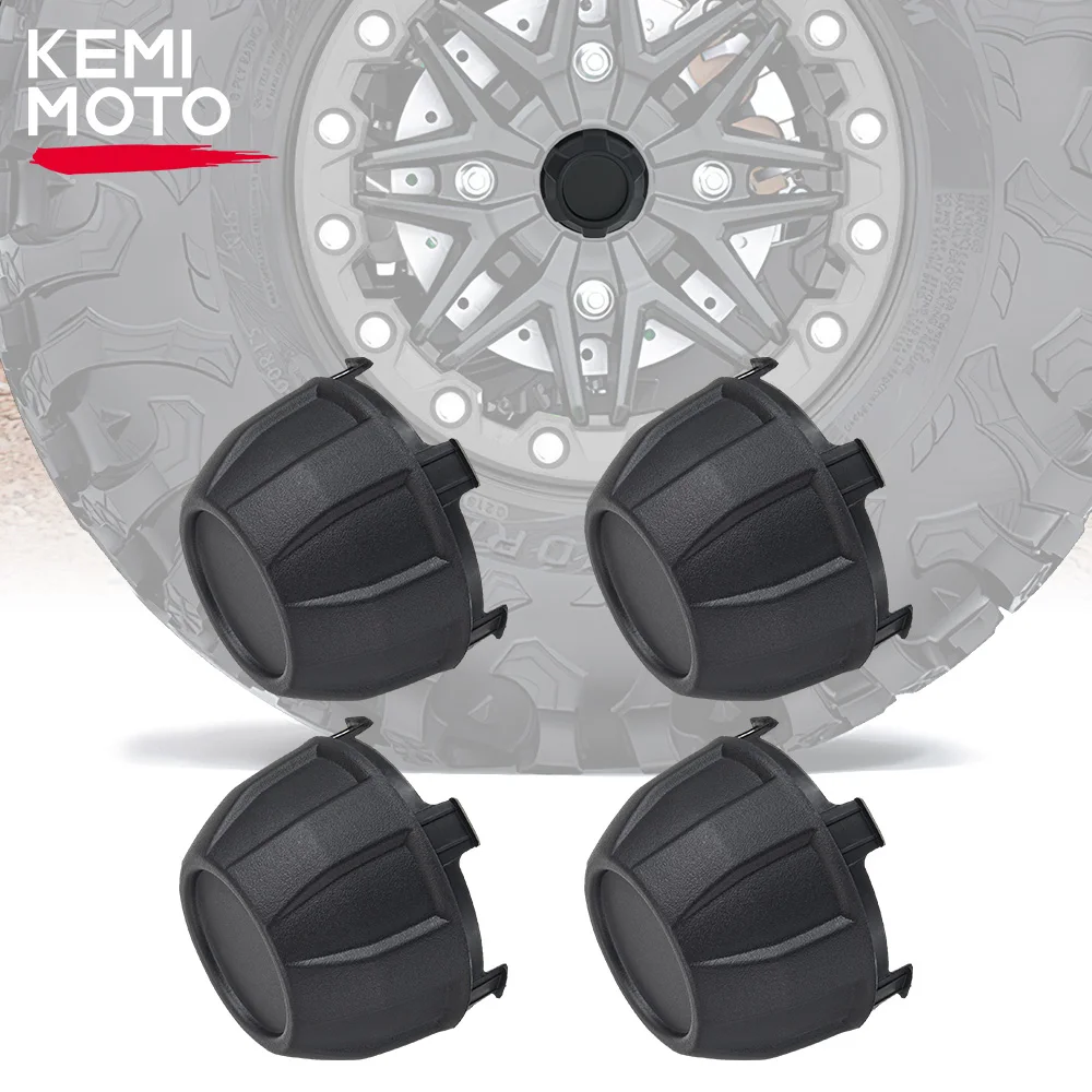 

KEMIMOTO UTV 4PCS Dust Tire Rim Caps Covers #11065-1341 Compatible with Kawasaki Teryx KRX 1000 2020 2021 2022 2023