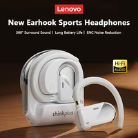 Lenovo XT68 Open-Ear Earphones Ear Hooks Wireless Bluetooth 5.4 Sports Earbuds HD Sound Quality Stereo Smart Touch Headphones