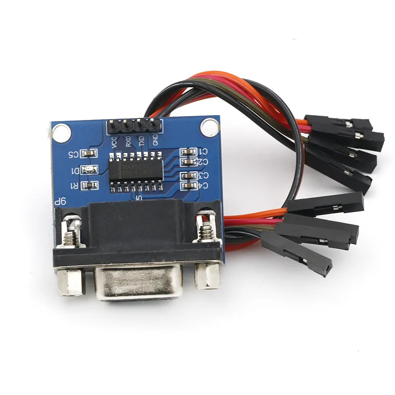 MAX3232 RS232 to TTL Serial Port Converter Module Female DB9 Connector MAX232 Flashing Board