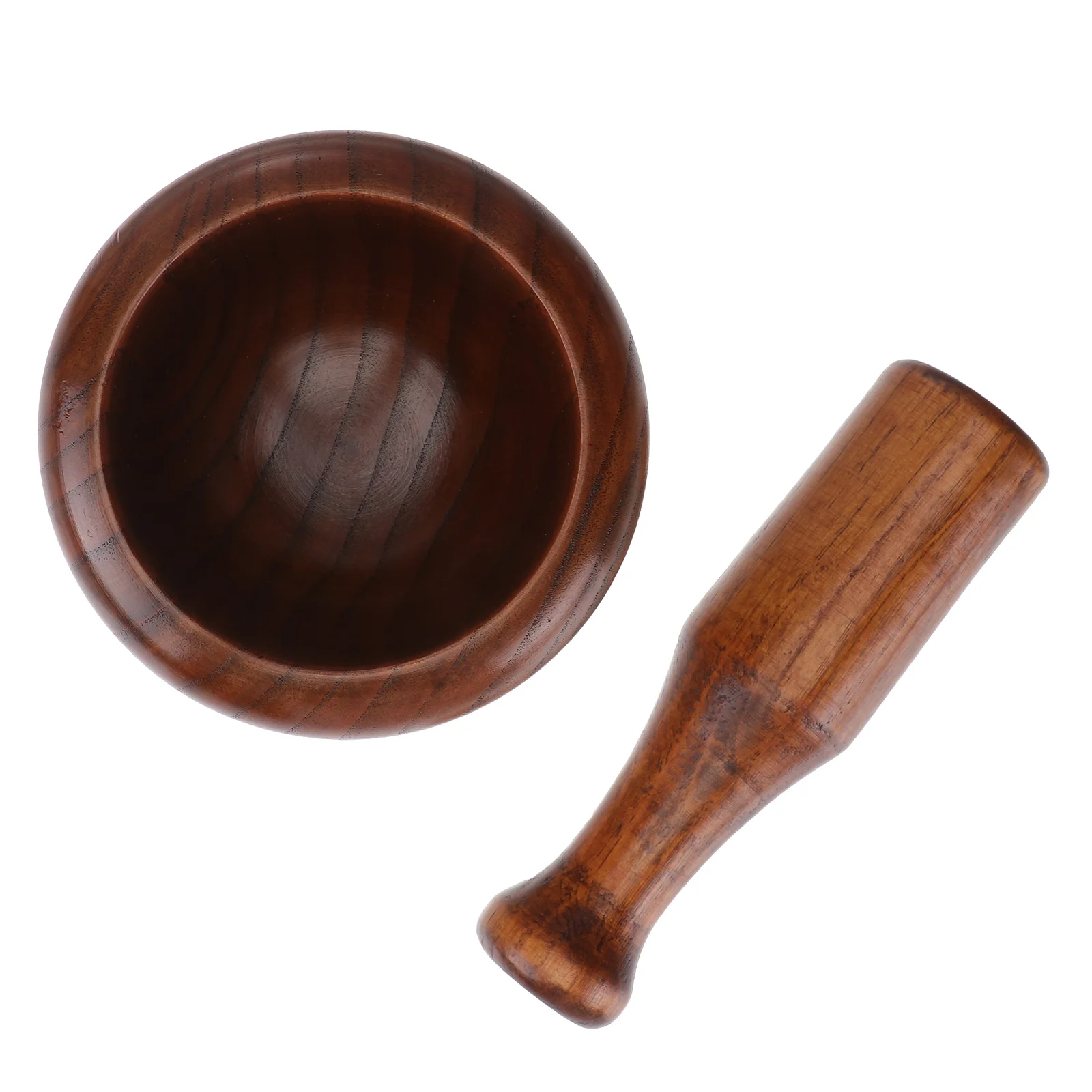 

1Set Wooden Garlic Masher Sturdy Beautifully Finished Easy Grinding Gadget for Kitchen Garlic Masher