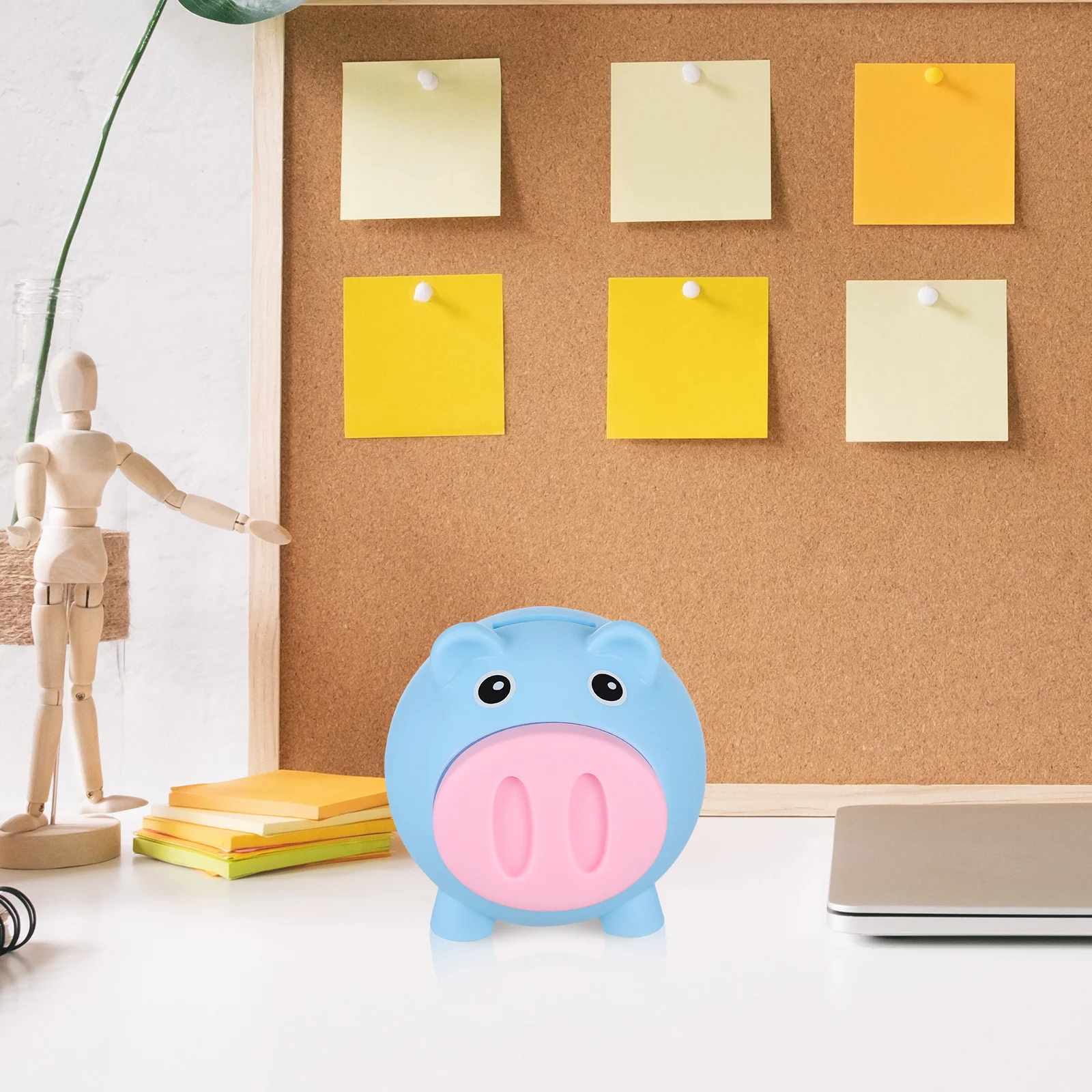 กระปุกออมสินน่ารักสำหรับเด็ก กล่องออมเงินรูปหมูน่ารัก ความจุขนาดใหญ่ กระปุกใส่เหรียญสำหรับเด็ก ช่วยส่งเสริมนิสัยการออม