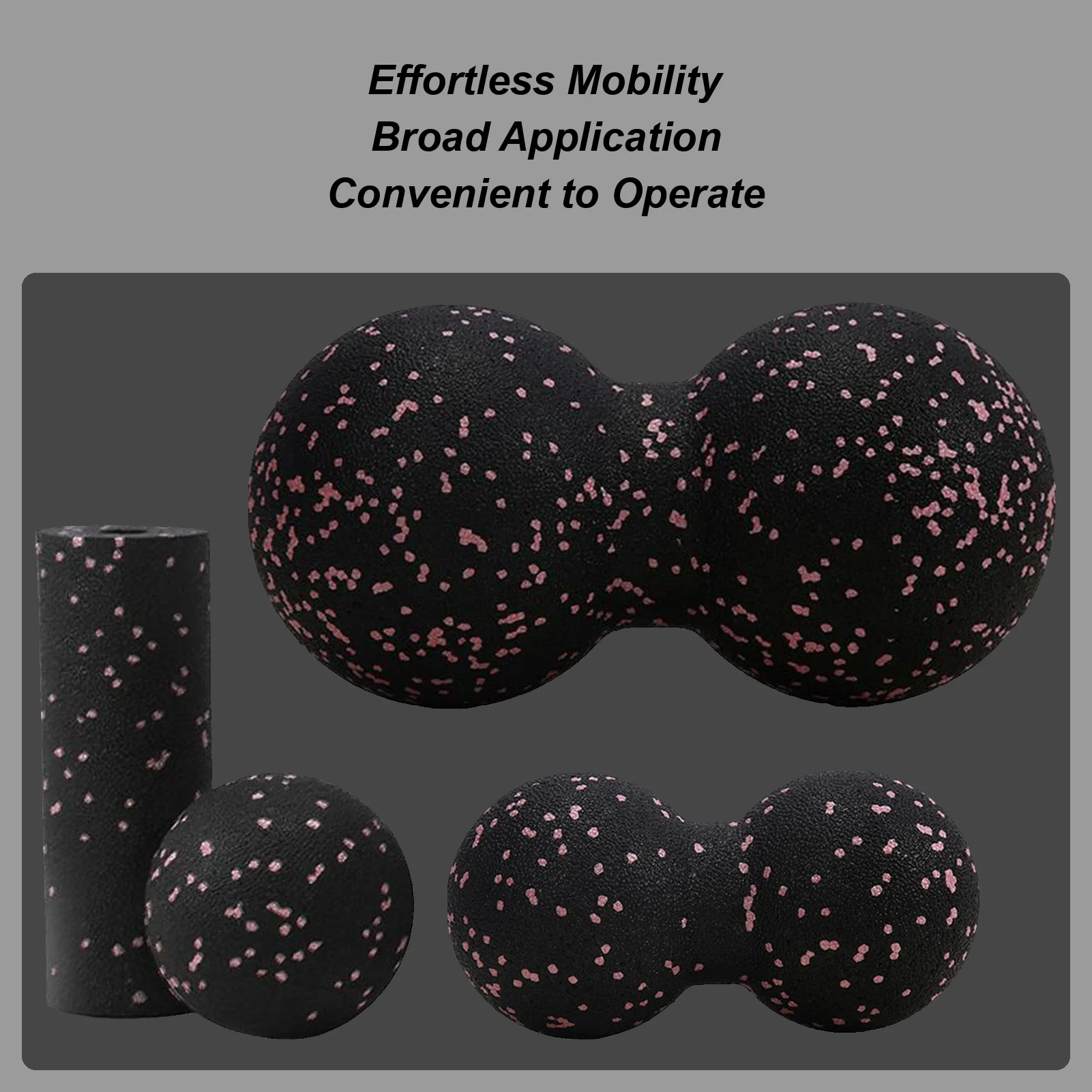 كرة تدليك محمولة يدوية مدلك أداة تدليك القدم للنساء نعال العضلات والرقبة الاسترخاء الرعاية المنزلية الصالة الرياضية اليوغا السفر #1