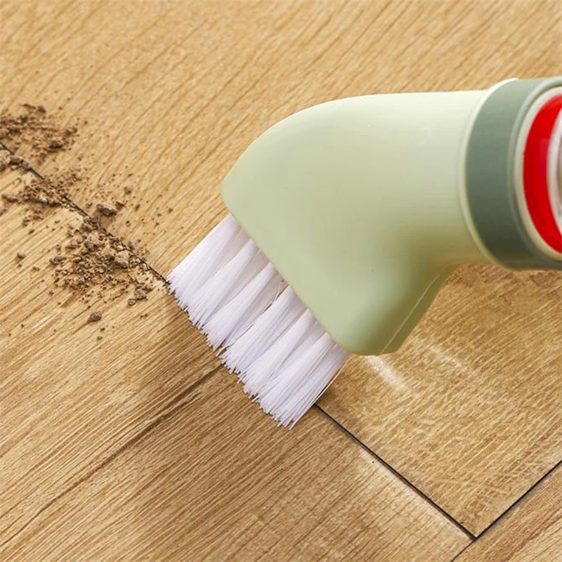 Creative Multi-purpose Cleaning Brush Can Be Connected Mineral Water Bottle Dry Wet Dual-use Cleaning Brush Household Gap Brush