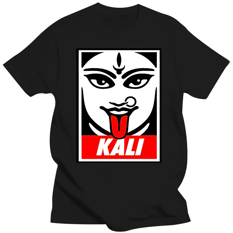 Short fashion T-shirt men Hindu Goddess Kali Men Youth Clothes Boys Classical Kali Clothing Cotton fashion 2020 trend T-shirt