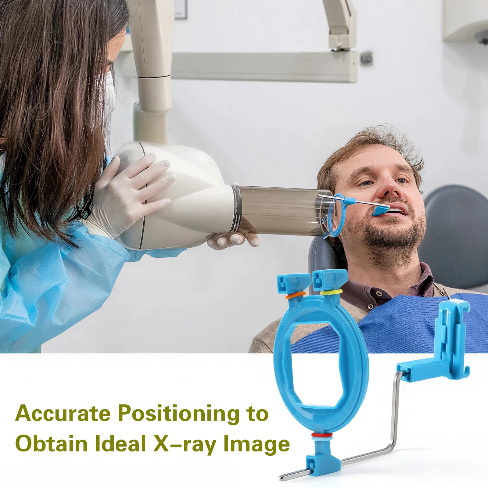 Dental X-Ray Positioner Digital Xray Sensor Halter Film Complete Positioning System 2.0 Positioner Holder