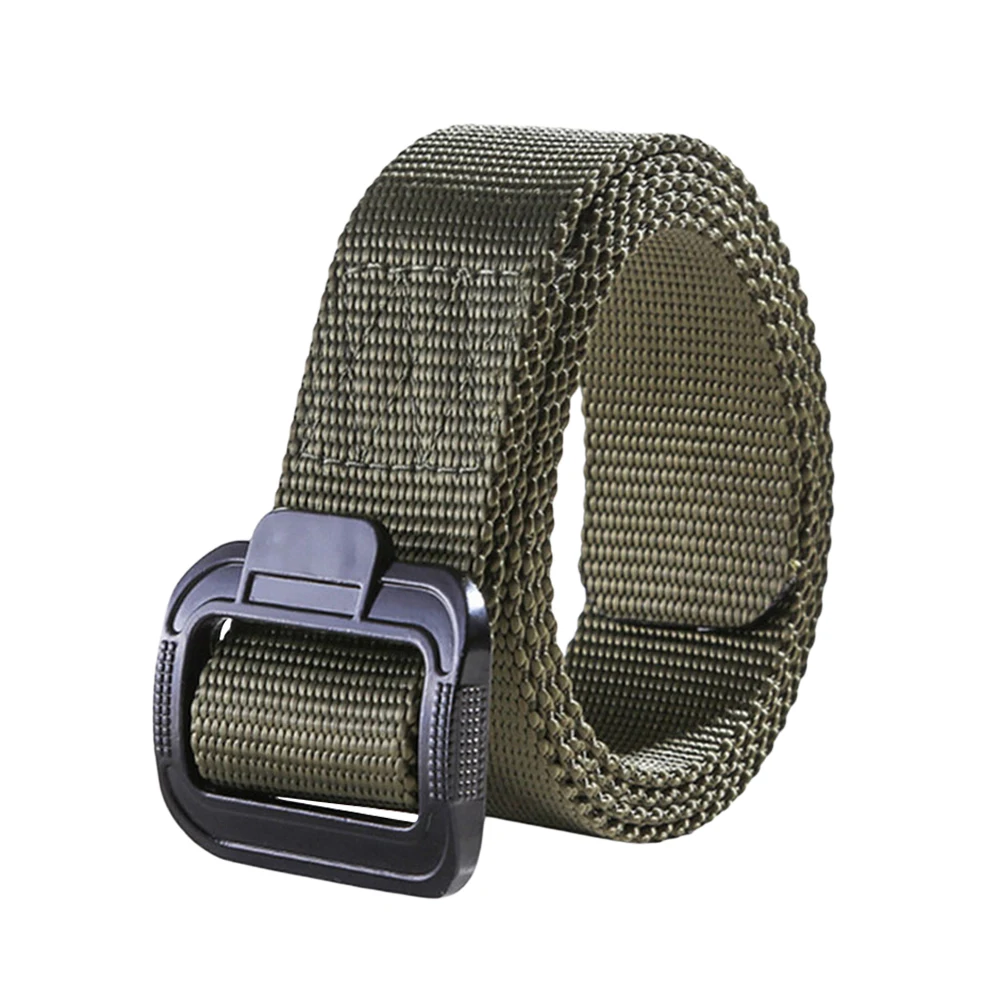 

Men'S 1.5 Inch Belt Nylon Belt Quick Release Anti-Rust Durable For Outdoor Climbing Hunting Gift