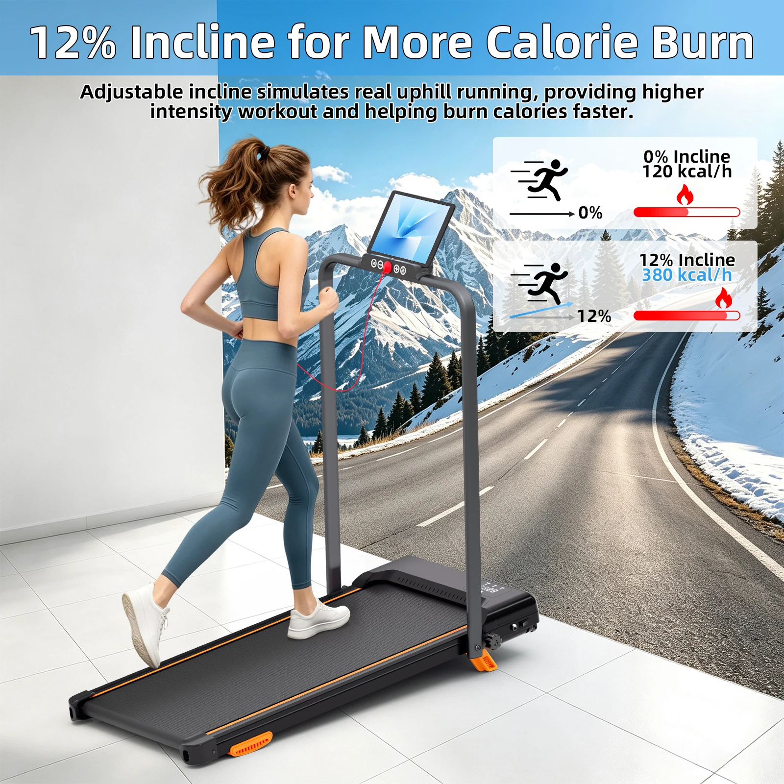 Caminadora 3 en 1 para uso dom - Treadmill Incline Home 3Hp reseña y precio