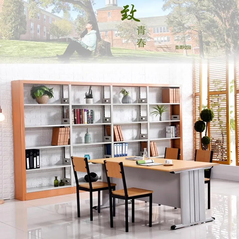 طاولة مؤتمرات فولاذية، مكتب تدريب، مكتب الطالب، مكتبة تجارية، طاولة قراءة وكرسي #1