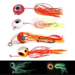 WHYY Tenya Madai Jig Kabura Saltwater Fishing Lure Jigs Head Bait Shrimp Rubber Skirt for Sea Fishing Metal Jig Jigging Lure