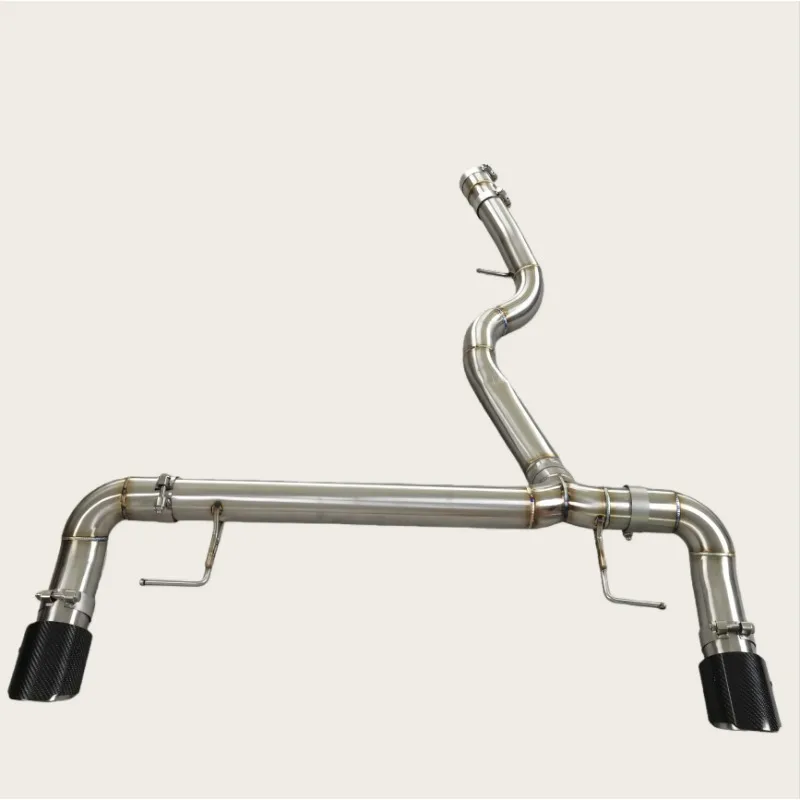 Exhaust Pipe Kit for BMW 330i 330xi B48 B46 G20 2.0  Stainless Steel Axle Back Muffler T-304 Exhaust System