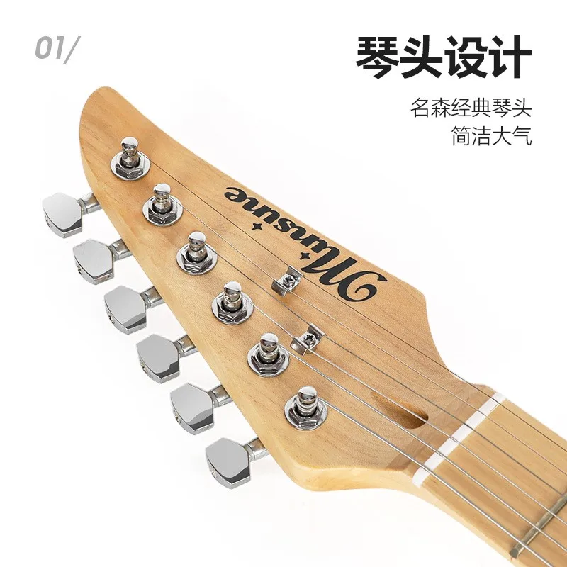 Electric Guitar Для Гитары Beginners And Entry-level Single-rock ギター Guitarra Eléctrica Telecaster Electric Guitars - view 3