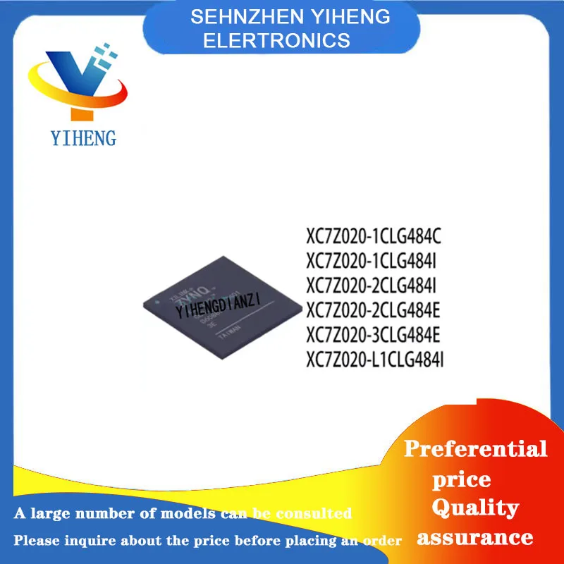XC7Z020 XC7Z020-1CLG484C XC7Z020-2CLG484I XC7Z020-1CLG484I XC7Z020-3CLG484E XC7Z020-2CLG484E XC7Z020-L1CLG484 100% جديد الأصلي