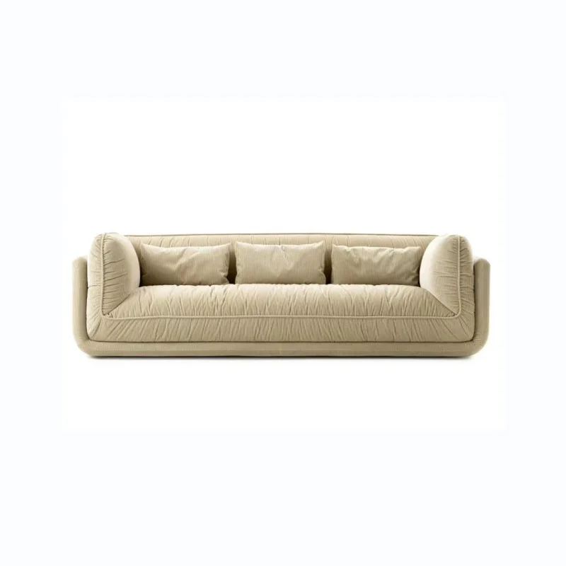 

Creative design three-seater lazy sofa villa B&B small apartment living room sofa