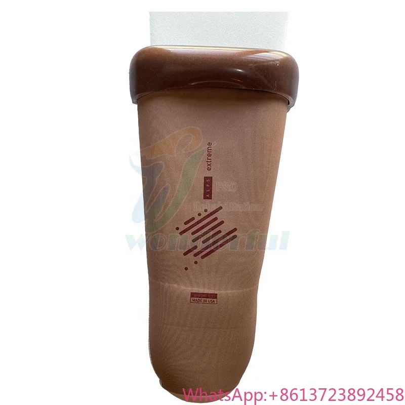 

Artificial Limbs ALPS Liners Prosthetics Silicone Gel Liner With /without Keyhole for Prosthetic Leg