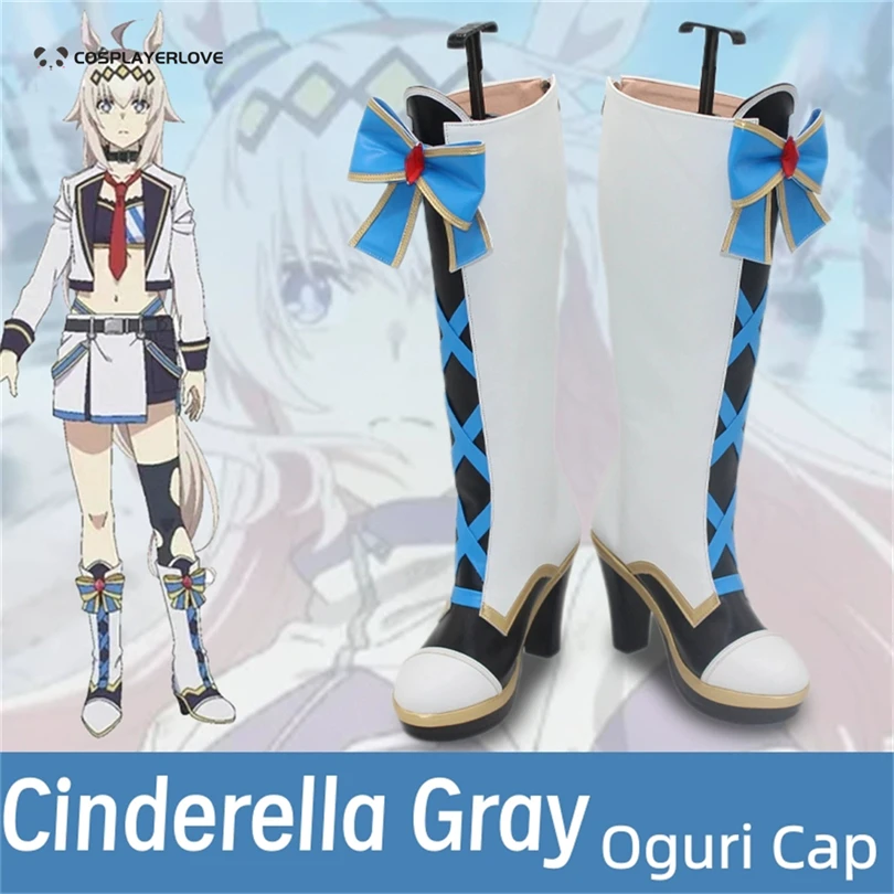

Uma musume Pretty Derby Oguri Cap Обувь для косплея Сапоги Хэллоуин Карнавал Косплей
