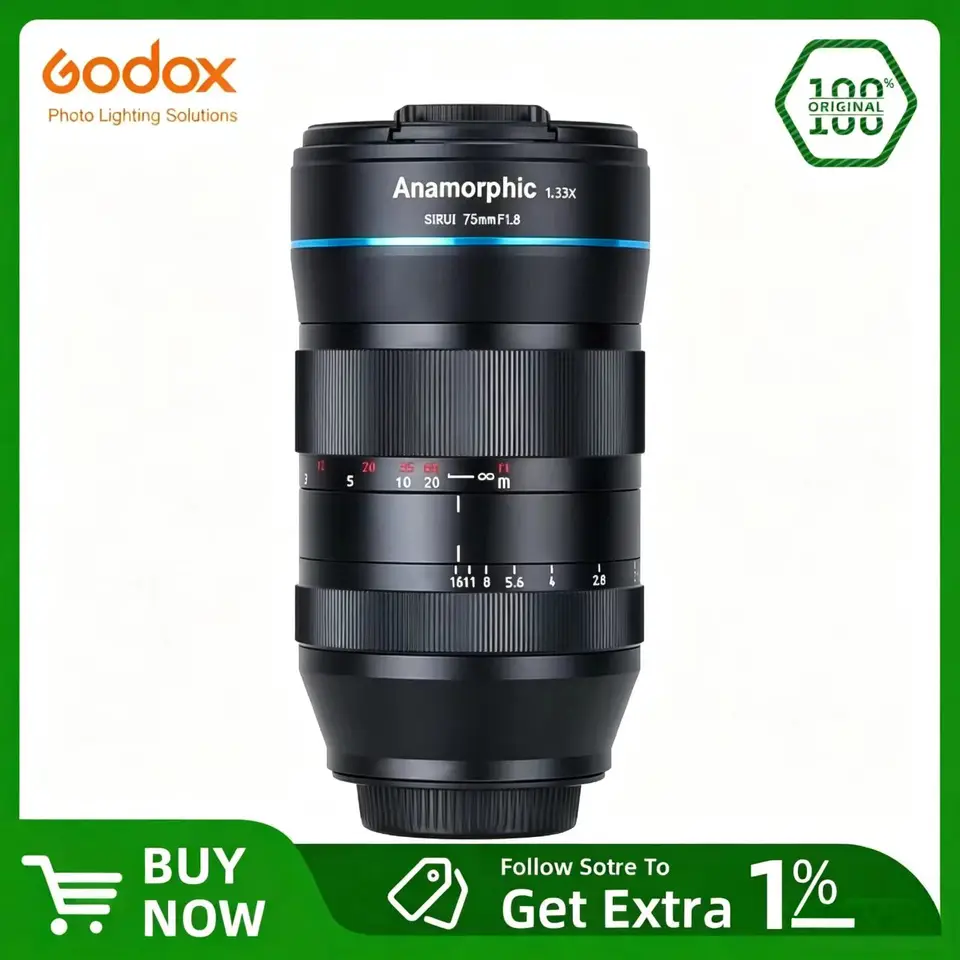 SIRUI NightWalker 24mm 35mm 55mm T1.2 S35 Walker Night Cine Lens