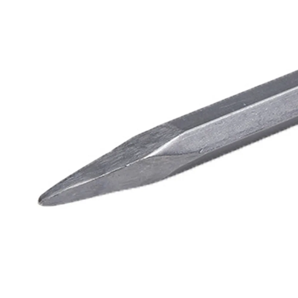 

Durable Long Shank Point Chisel Pointed Chisel Chrome Steel Chisel Bit Hex Shank 17x280MM Hex Electric Pick Concrete Processing