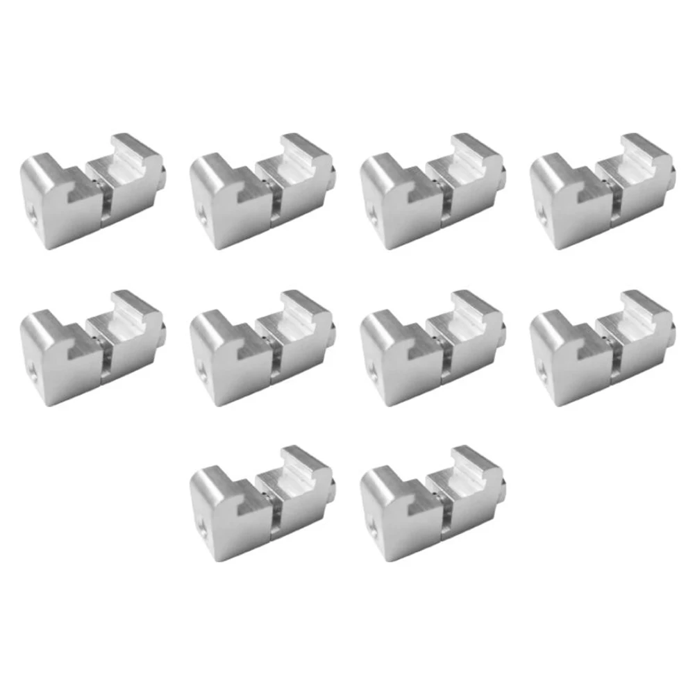 

Двухкрючковый зажим для вакуумных фитингов ISO, натуральный цвет, из высокопрочного алюминиевого сплава