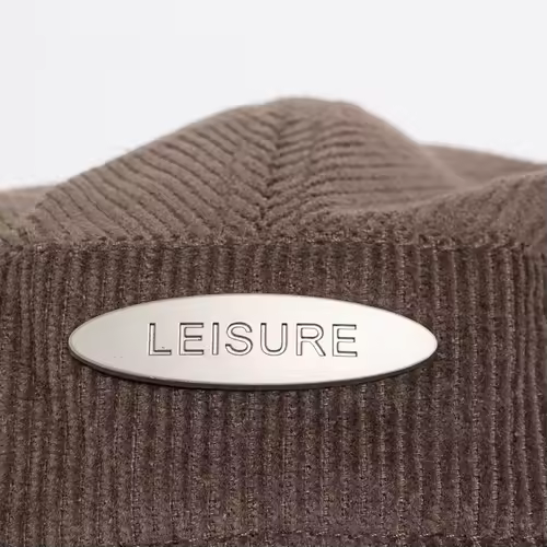 Men Fashion Corduroy Beret Spring Autumn Thick Warm Women's Flat Hat Vintage Casual Newsboy Cap Unisex Fashion Front Back Wear - Image 6