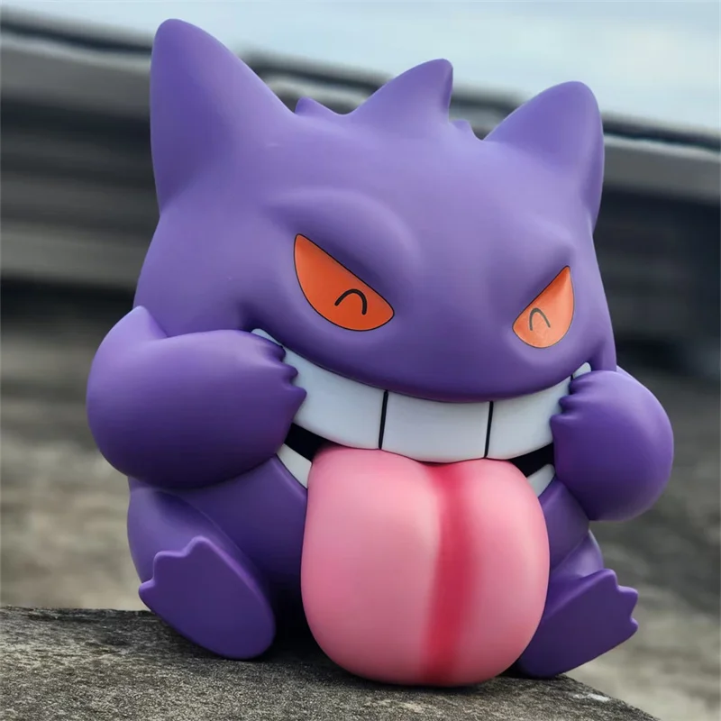 32cm-pokemon-gengar-coller-la-langue-figurines-droles-statue-1-1-posture-assise-anime-figure-ornements-figure-modele-jouets