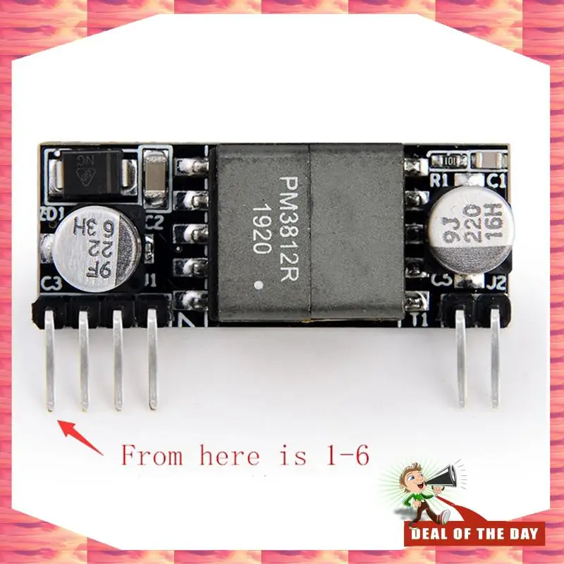 24-Hour Delivery DP1435 POE Module PCB POE Module 5V 2.4A IEEE802.3Af Without Capacitance Supports 100M 1000M POE Module