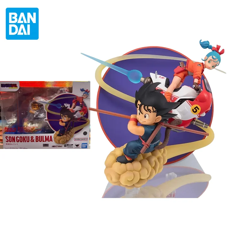 

Bandai Original Dragon Ball Anime Figure FiguartsZERO Son Goku Bulma Action Figure Toys for Kids Gift Collectible Model