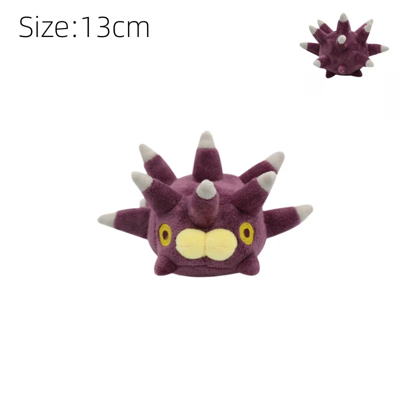 New Pokemon Plush Toys Snom Pincurchin Keldeo Elekid Mudkip Riolu Bidoof Haunter Nidoking Pyukumuku Stuffed Dolls Games kid gift