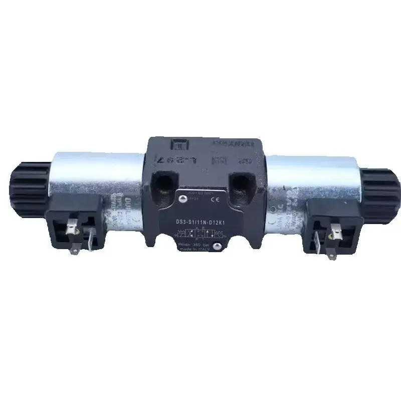 DS3 Series Hydraulic Directional Control Valve DS3-S1/11N-D12K1, DS3-S3/11N-D24K Solenoid Operated Industrial Valve